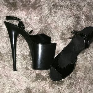Pleasers 8 inch heels